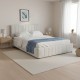 Κρεβάτι Snuggle  με αποθηκευτικό χώρο ύφασμα γκρι 160x200εκ