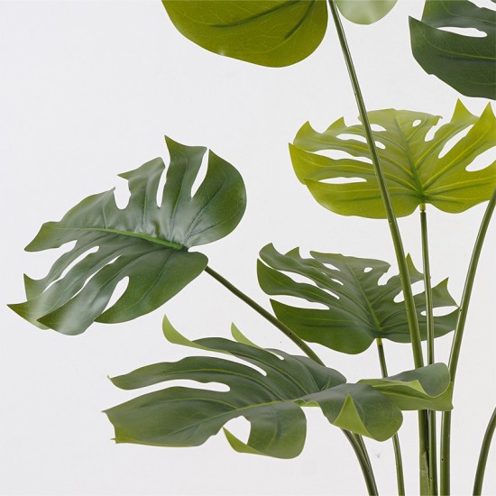 Διακοσμητικό φυτό σε γλάστρα Deliciosa Inart πράσινο Φ94x120εκ