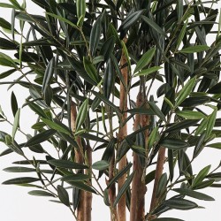 Διακοσμητικό φυτό σε γλάστρα Olia Inart πράσινο Φ52x120εκ