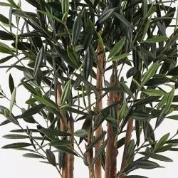 Διακοσμητικό φυτό σε γλάστρα Olia Inart πράσινο Φ52x120εκ