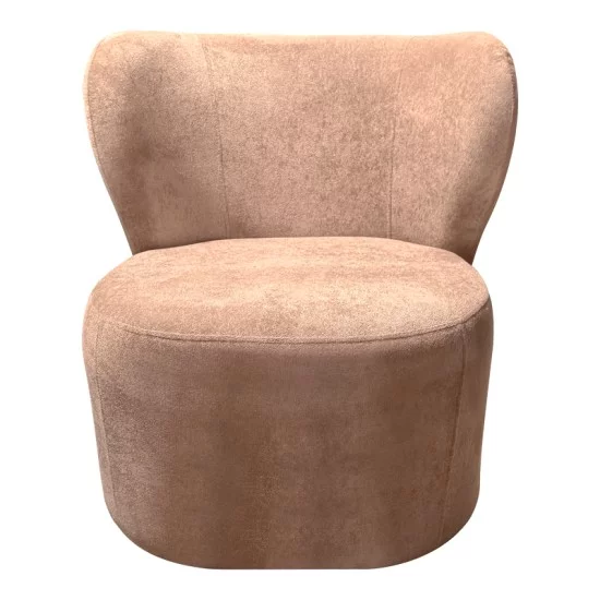 Πολυθρόνα Veridian  ύφασμα σε σάπιο μήλο απόχρωση 63x70x66εκ