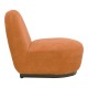 Πολυθρόνα περιστρεφόμενη Zenny  υφασμα terracotta 64x85x68εκ Πολυθρόνα περιστρεφόμενη Zenny  υφασμα terracotta 64x85x68εκ