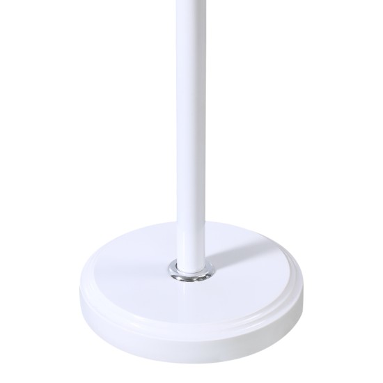 Καλόγερος Serea  μέταλλο σε λευκή-φυσική απόχρωση Φ30x175εκ