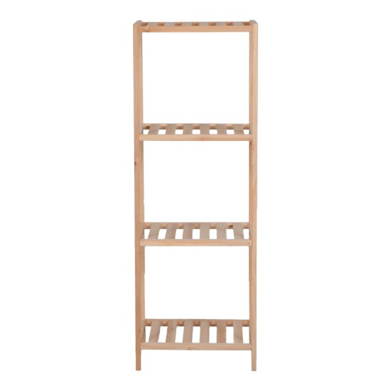 Ραφιέρα δαπέδου Zendia  ξύλο ελάτου σε φυσική απόχρωση 35x30x100εκ