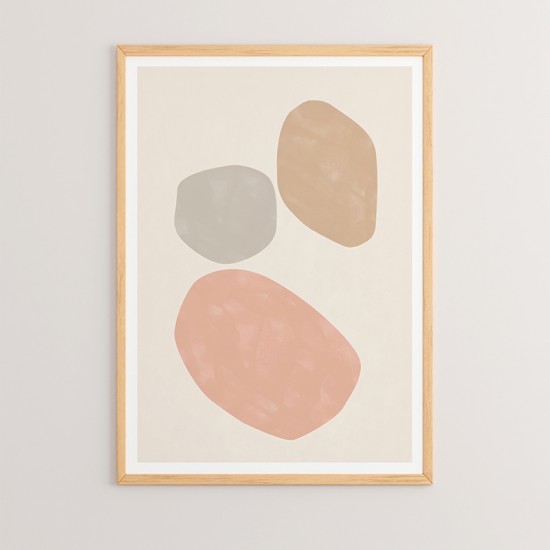 Πίνακας Sela  με ψηφιακή εκτύπωση και πλαίσιο 33x1.5x48εκ