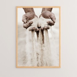 Πίνακας Ellery  με ψηφιακή εκτύπωση και πλαίσιο 33x1.5x48εκ