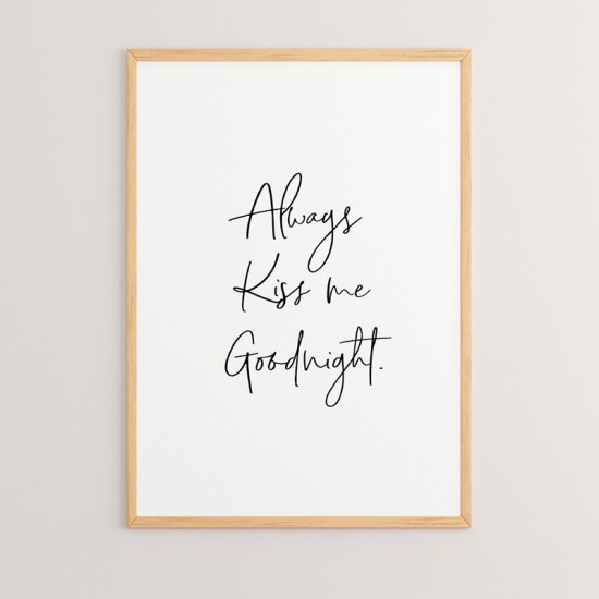 Πίνακας Lovery  με ψηφιακή εκτύπωση και πλαίσιο 33x1.5x48εκ