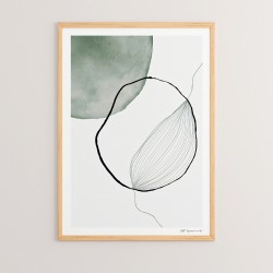 Πίνακας Bereto  με ψηφιακή εκτύπωση και πλαίσιο 33x1.5x48εκ