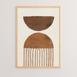 Πίνακας Serby  με ψηφιακή εκτύπωση και πλαίσιο 33x1.5x48εκ