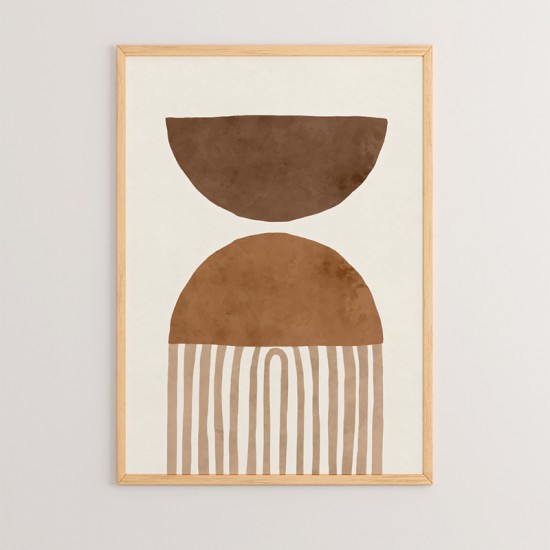 Πίνακας Serby  με ψηφιακή εκτύπωση και πλαίσιο 33x1.5x48εκ