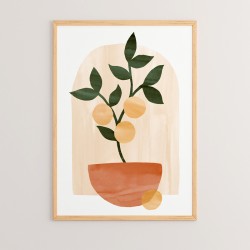 Πίνακας Otoben  με ψηφιακή εκτύπωση και πλαίσιο 33x1.5x48εκ