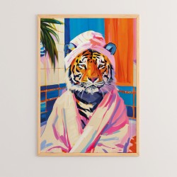 Πίνακας Olenth  με ψηφιακή εκτύπωση και πλαίσιο 33x1.5x48εκ