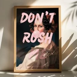 Πίνακας Rushea  με ψηφιακή εκτύπωση και πλαίσιο 33x1.5x48εκ