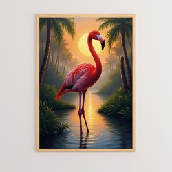 Πίνακας Buka  με ψηφιακή εκτύπωση και πλαίσιο 33x1.5x48εκ