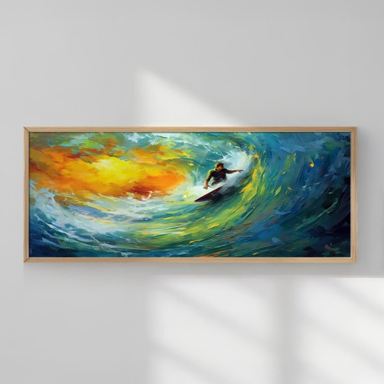 Πίνακας Copal  με ψηφιακή εκτύπωση και πλαίσιο 120x2x50εκ