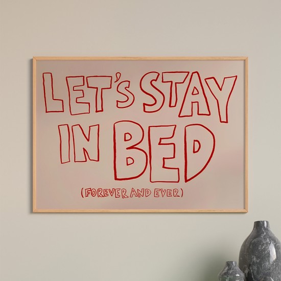 Πίνακας Slepery  με ψηφιακή εκτύπωση και πλαίσιο 70x2x50εκ