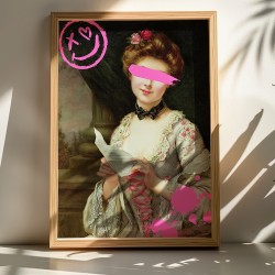 Πίνακας Elenda  με ψηφιακή εκτύπωση και πλαίσιο 70x2x50εκ