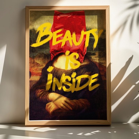 Πίνακας Loveser  με ψηφιακή εκτύπωση και πλαίσιο 70x2x50εκ