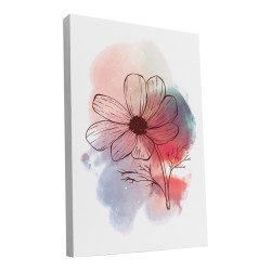 Πίνακας σε καμβά Nerve  τρίπτυχος με ψηφιακή εκτύπωση και πλαίσιο 50x2x70εκ