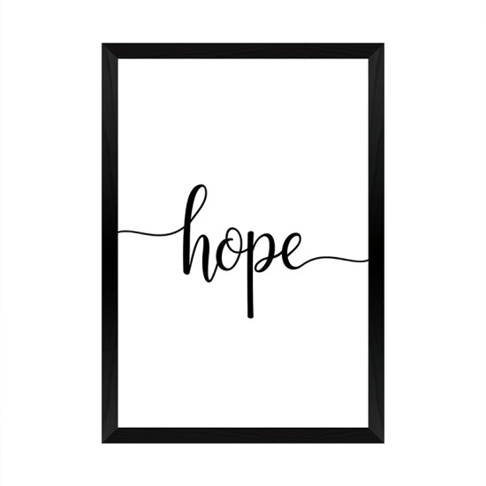 Πίνακας Hopy  με ψηφιακή εκτύπωση και πλαίσιο 33x1.5x48εκ