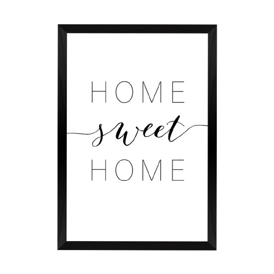 Πίνακας Homel  με ψηφιακή εκτύπωση και πλαίσιο 33x1.5x48εκ