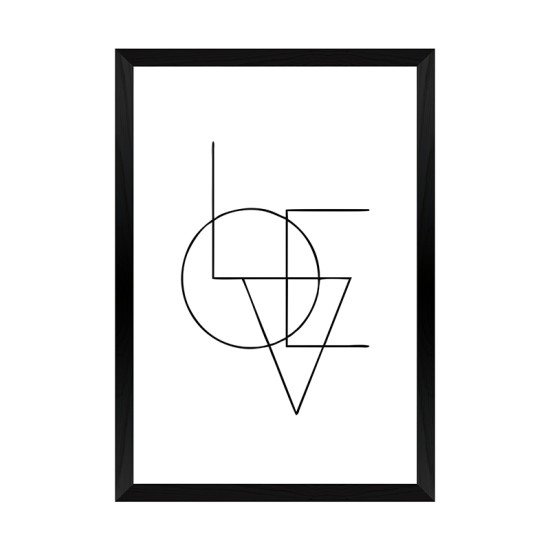 Πίνακας Felora  με ψηφιακή εκτύπωση και πλαίσιο 33x1.5x48εκ