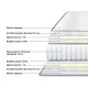 Στρώμα Dreamer  pocket spring διπλής όψης 20cm 100x200εκ
