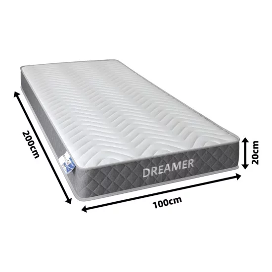 Στρώμα Dreamer  pocket spring διπλής όψης 20cm 100x200εκ