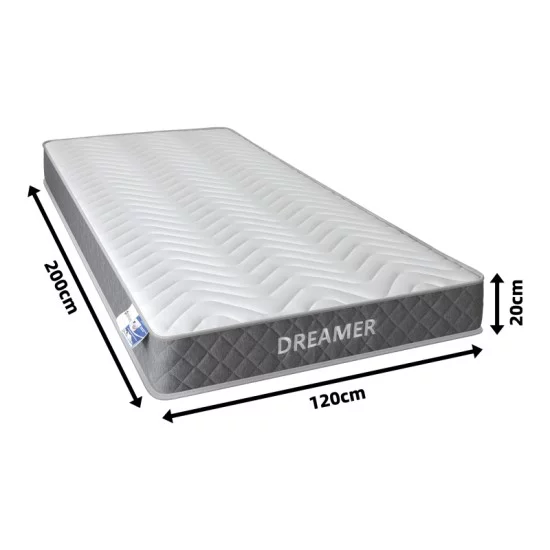 Στρώμα Dreamer  pocket spring διπλής όψης 20cm 120x200εκ