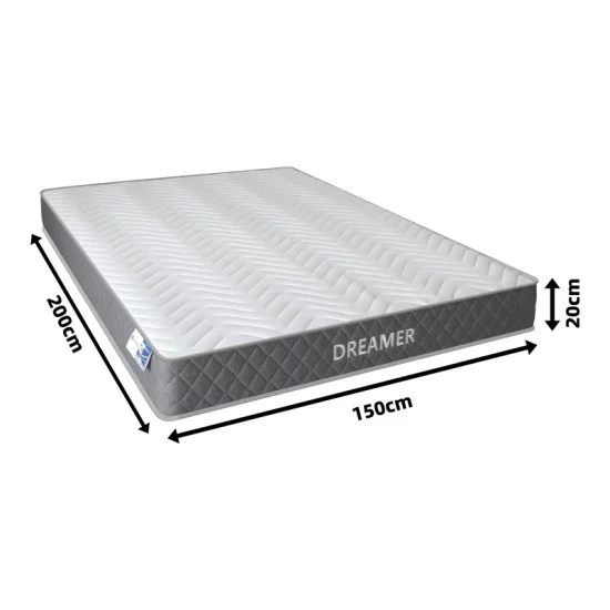 Στρώμα Dreamer  pocket spring διπλής όψης 20cm 150x200εκ