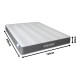 Στρώμα Dreamer  pocket spring compressed διπλής όψης 20cm 150x200εκ