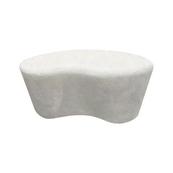 Τραπέζι σαλονιού Fedris  mdf λευκό 80x70x34εκ