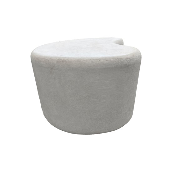 Τραπέζι σαλονιού Fedris  mdf λευκό 80x70x34εκ