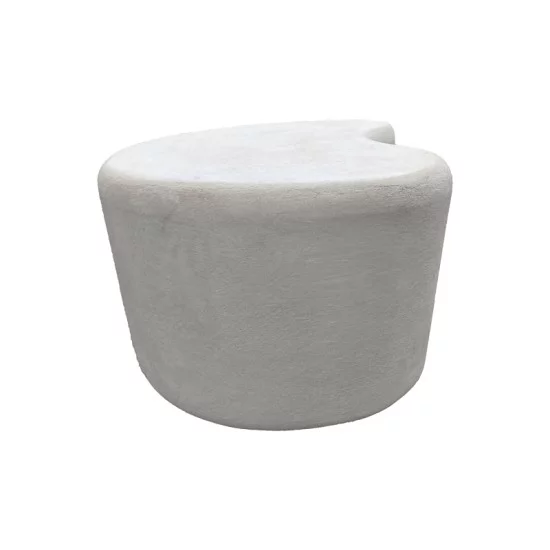 Τραπέζι σαλονιού Fedris  mdf λευκό 80x70x34εκ