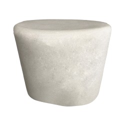 Βοηθητικό τραπέζι Fedris  mdf λευκό Φ56x45εκ