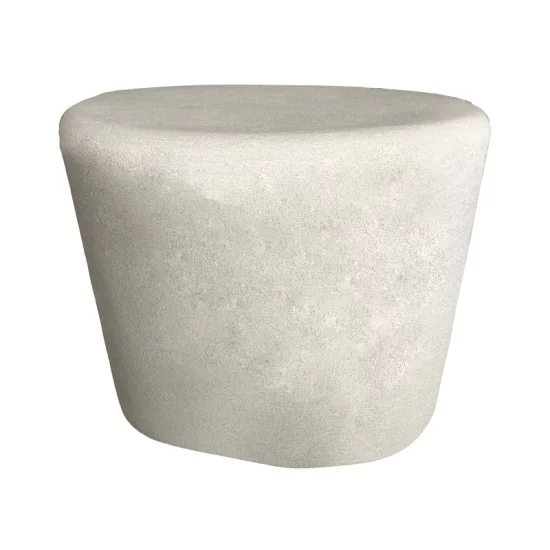 Βοηθητικό τραπέζι Fedris  mdf λευκό Φ56x45εκ