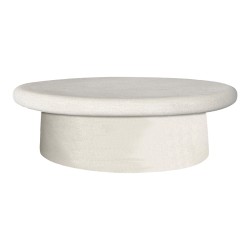 Τραπέζι σαλονιού Herona  mdf λευκό 100x60x32εκ