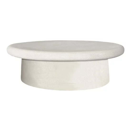Τραπέζι σαλονιού Herona  mdf λευκό 100x60x32εκ