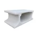 Τραπέζι σαλονιού Nafel  mdf λευκό 120x60x45εκ