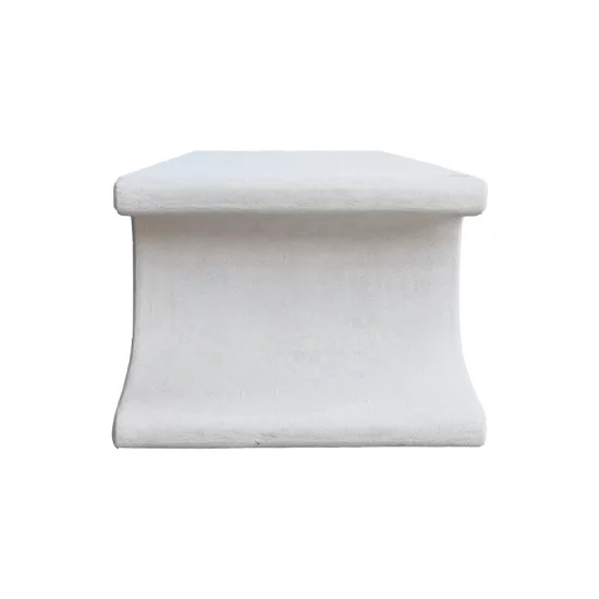 Τραπέζι σαλονιού Nafel  mdf λευκό 120x60x45εκ