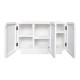 Μπουφές Kooldio  mdf λευκό 120x37.5x69εκ