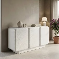 Μπουφές Kooldio  mdf λευκό 120x37.5x69εκ