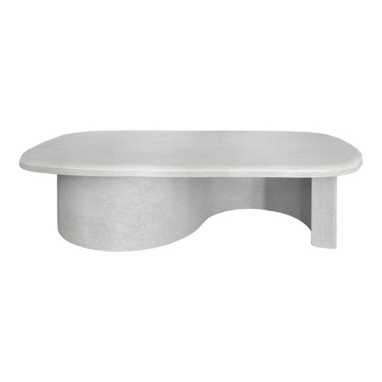 Τραπέζι σαλονιού Verven  mdf λευκό 120x60x32εκ