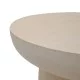 Τραπέζι σαλονιού Nuebo  MGO κρέμ Φ70x40εκ