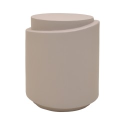 Βοηθητικό τραπέζι Fortox  MGO cappuccino Φ40x49.5εκ