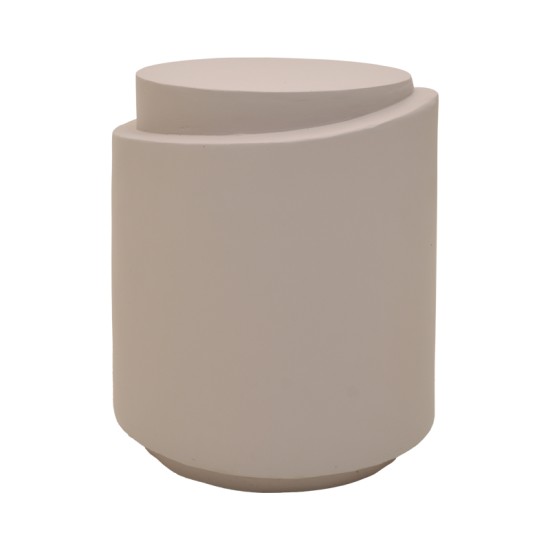 Βοηθητικό τραπέζι Fortox  MGO cappuccino Φ40x49.5εκ