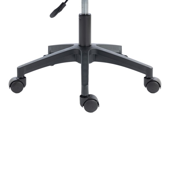 Καρέκλα γραφείου εργασίας Penza  mesh χρώμα μαύρο 48x58x92-102εκ