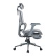 Καρέκλα γραφείου διευθυντη Vigo  mesh χρώμα γκρι 52x70x118-124εκ