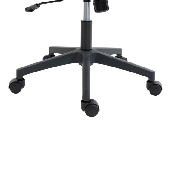 Καρέκλα γραφείου διευθυντή Mainz  mesh χρώμα μαύρο 50x60x112-122εκ