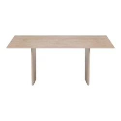 Τραπέζι Releno  sintered stone σε όψη τραβερτίνας 180x90x75εκ